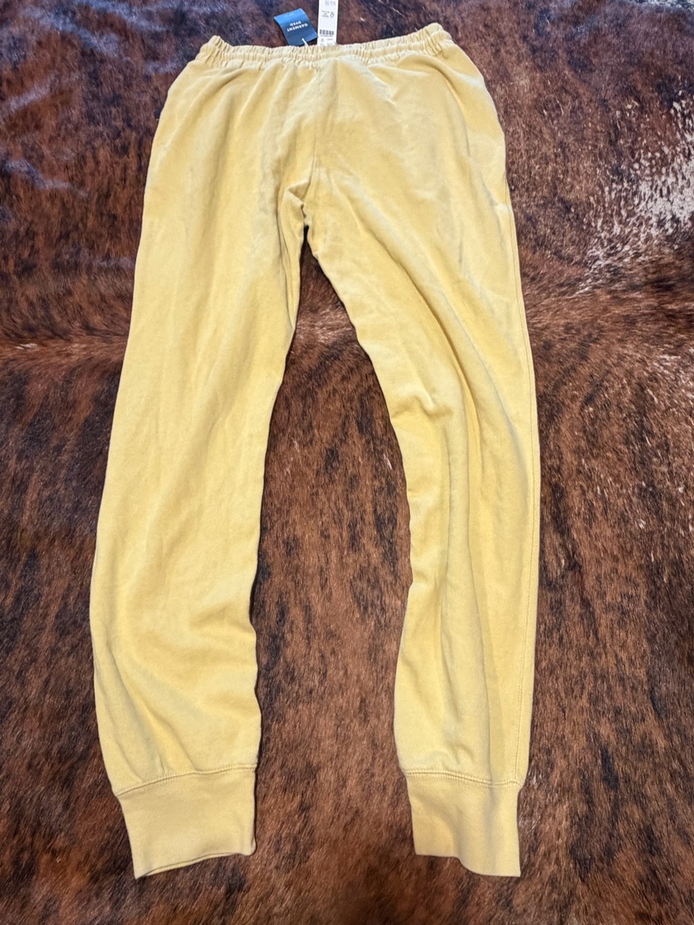 NWT J.CREW Yellow Beige Womens Jogger Pants - Size Xtra Small Casual Tapper